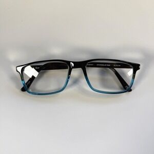 Green Love GA AA M1001 Eyeglasses Frame Only 54-18-145 Mens Brown Blue‎ Fade